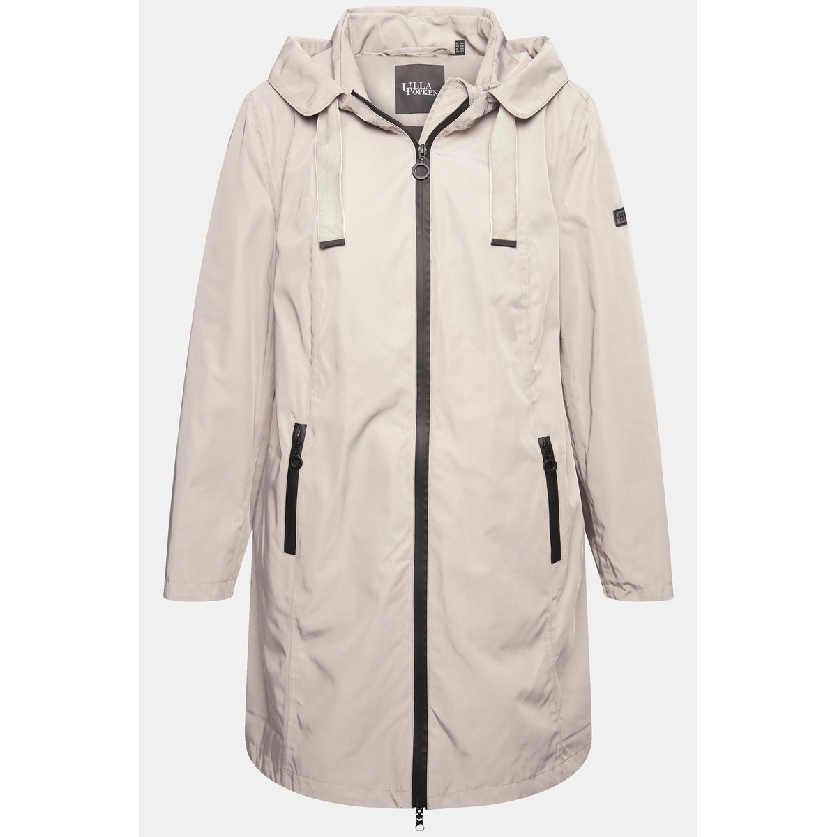 Veste technique HYPRAR à capuche, imperméable gris moyen, ULLA POPKEN