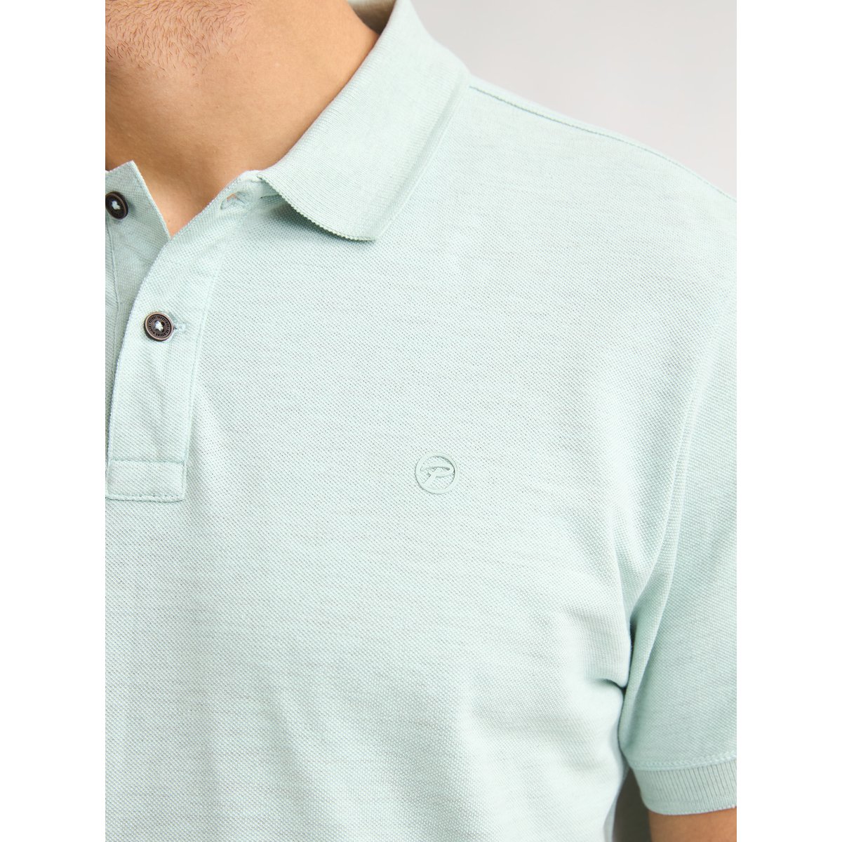 Polo à manches courtes frenos vert cool mint, PETROL INDUSTRIES