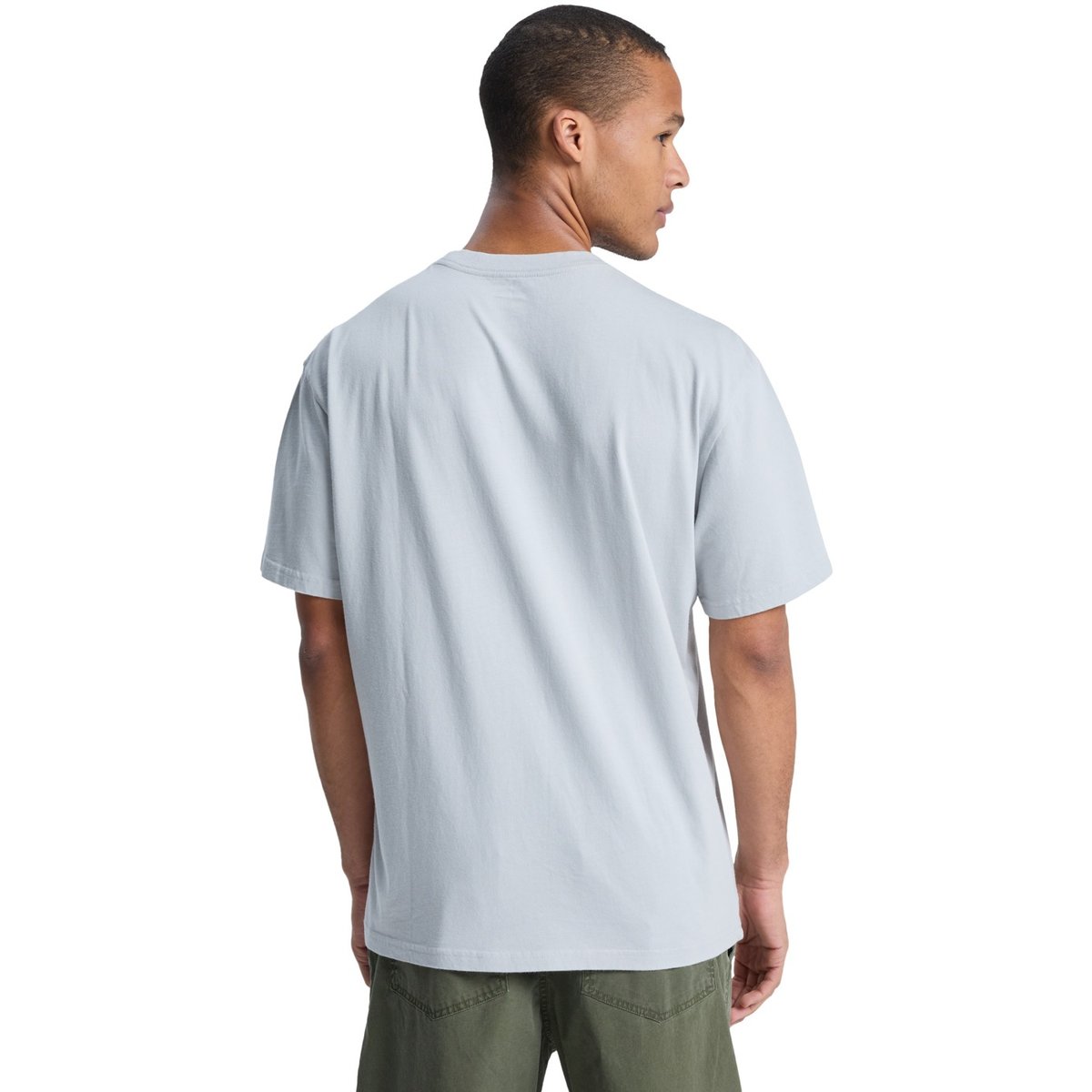 T-Shirt à manches courtes STRUCTURED FLOWER gris micro chip, QUIKSILVER