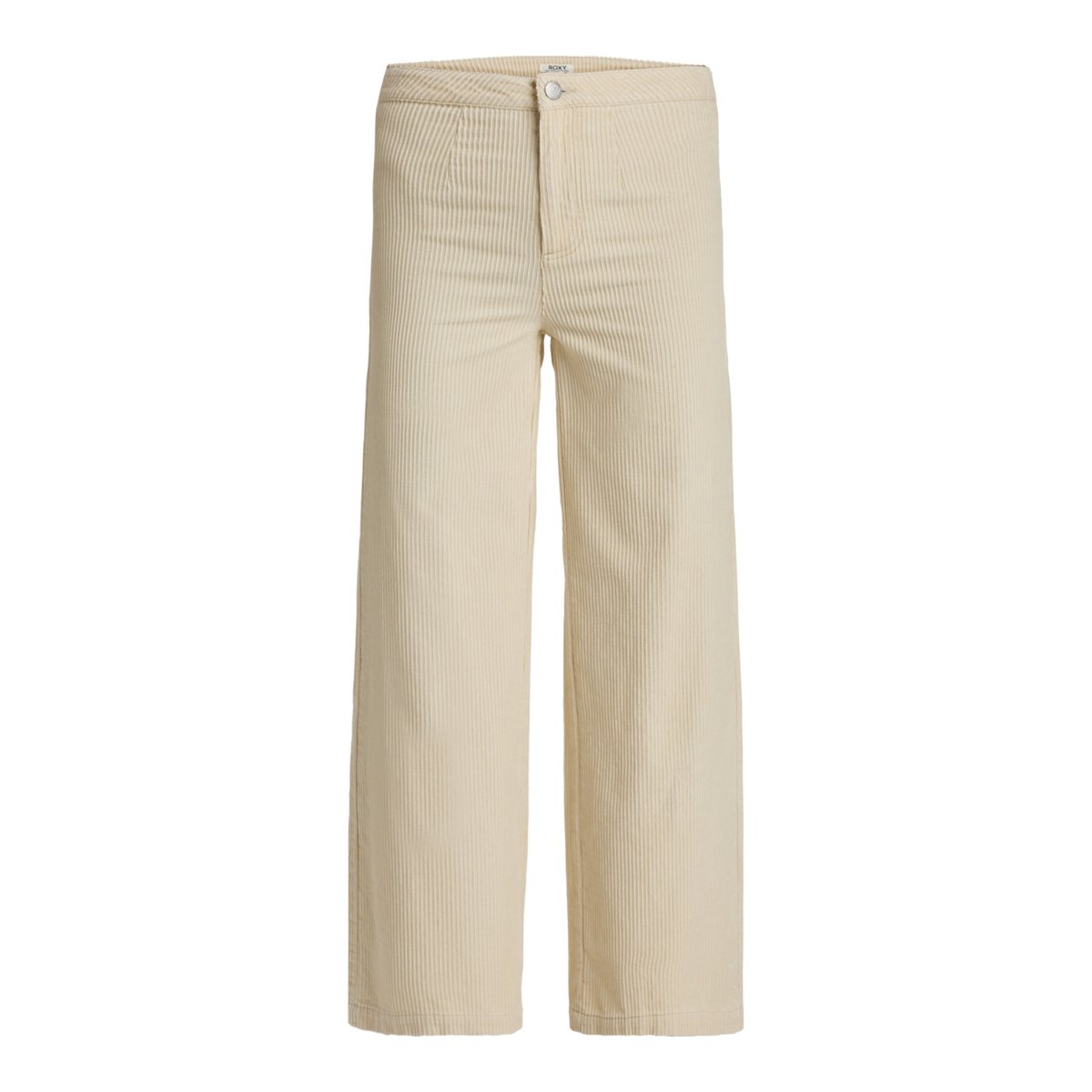 Pantalon en velours côtelé WINTER AROUND. beige parchment, ROXY