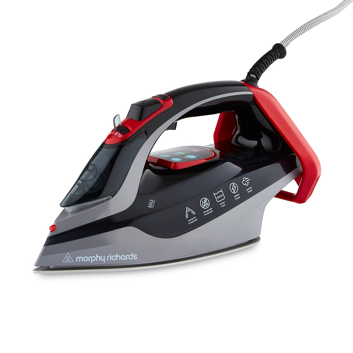 2800W Steam Iron - 302012 red, MORPHY RICHARDS