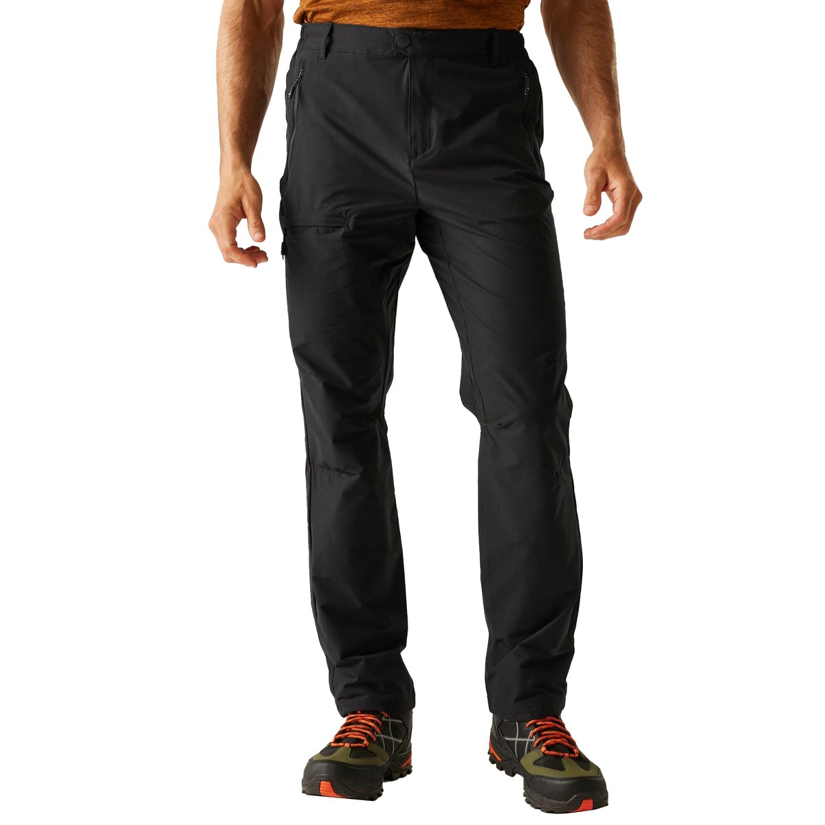 Pantalon de randonnée HIGHTON noir, REGATTA