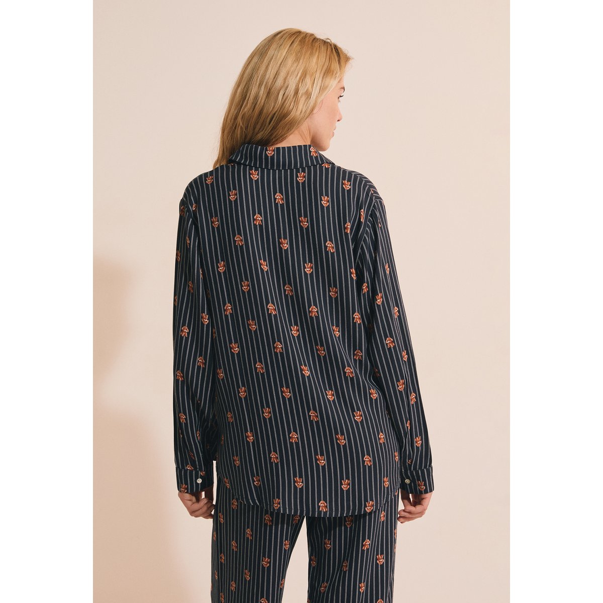 ETAM CHEMISE ROBY - CHEMISE ML encre, ETAM