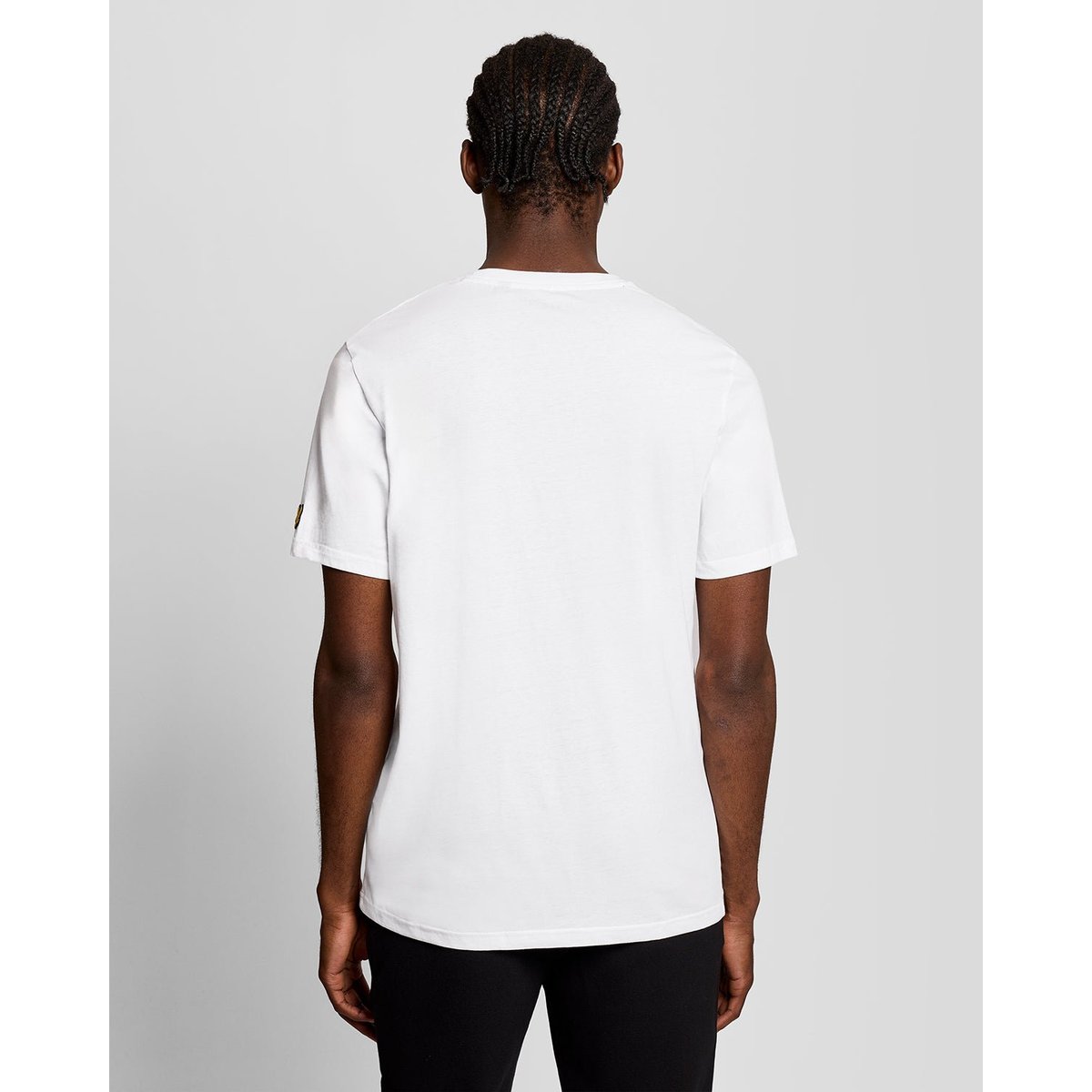 T-shirt Sports graphique logo blanc, LYLE & SCOTT