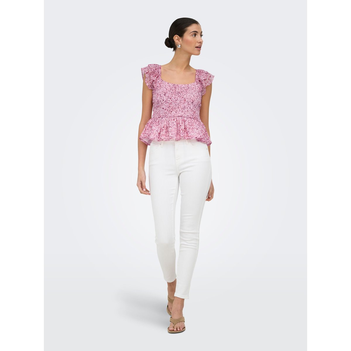 Top pale lilac, ONLY