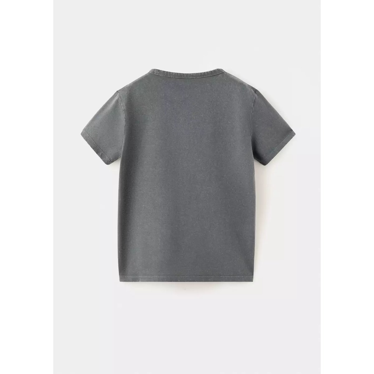 T-shirt à clous détail imprimé gris anthracite, MANGO KIDS