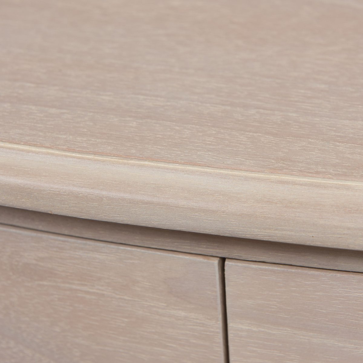Console 2 tiroirs en bois L120 cm Carrousel crème / ivoire, AMADEUS