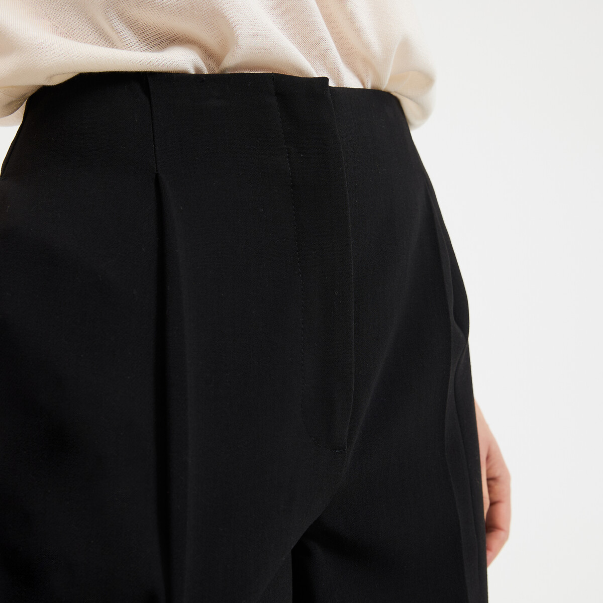 Cigarette Trousers black, LA REDOUTE COLLECTIONS