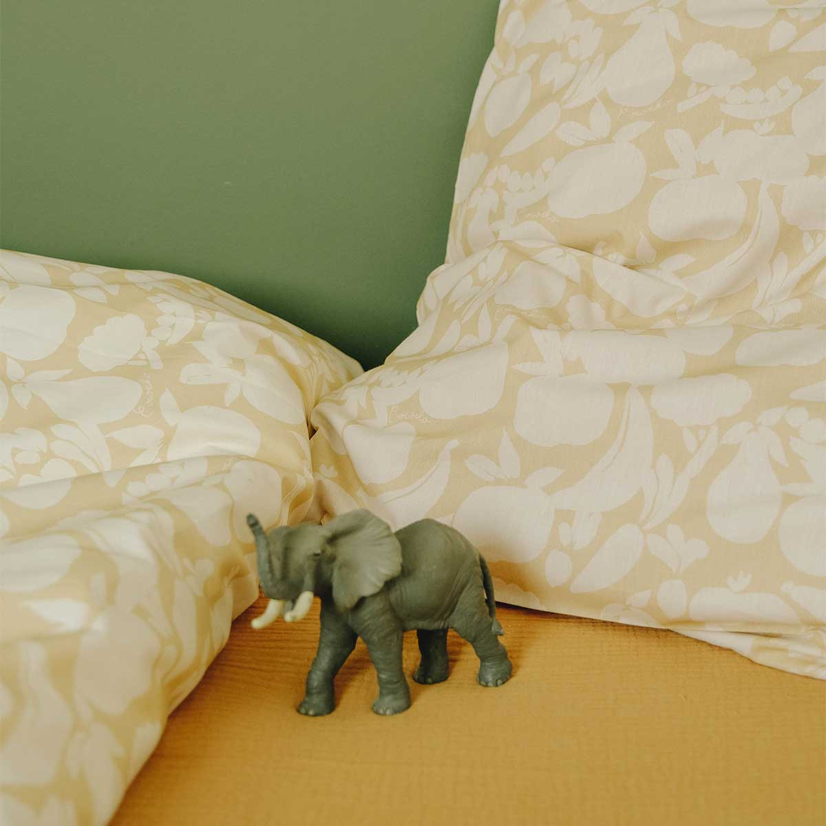 Taie d'oreiller coton bio - DELICE multicolore, COCOEKO