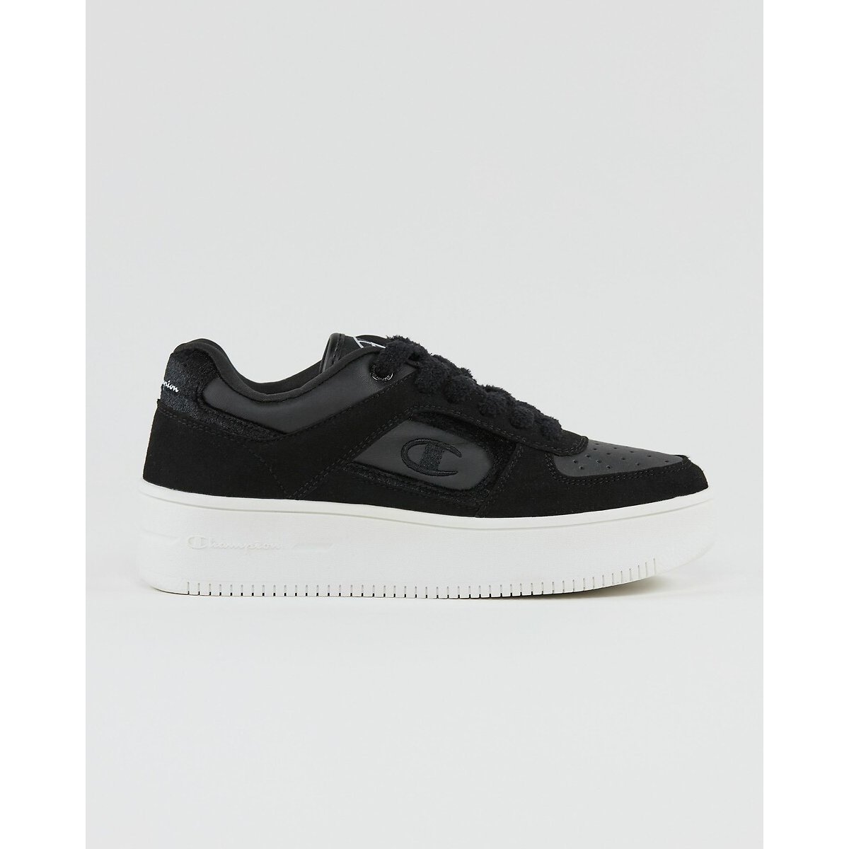 Foul Play Plat Velour Trainers black, CHAMPION