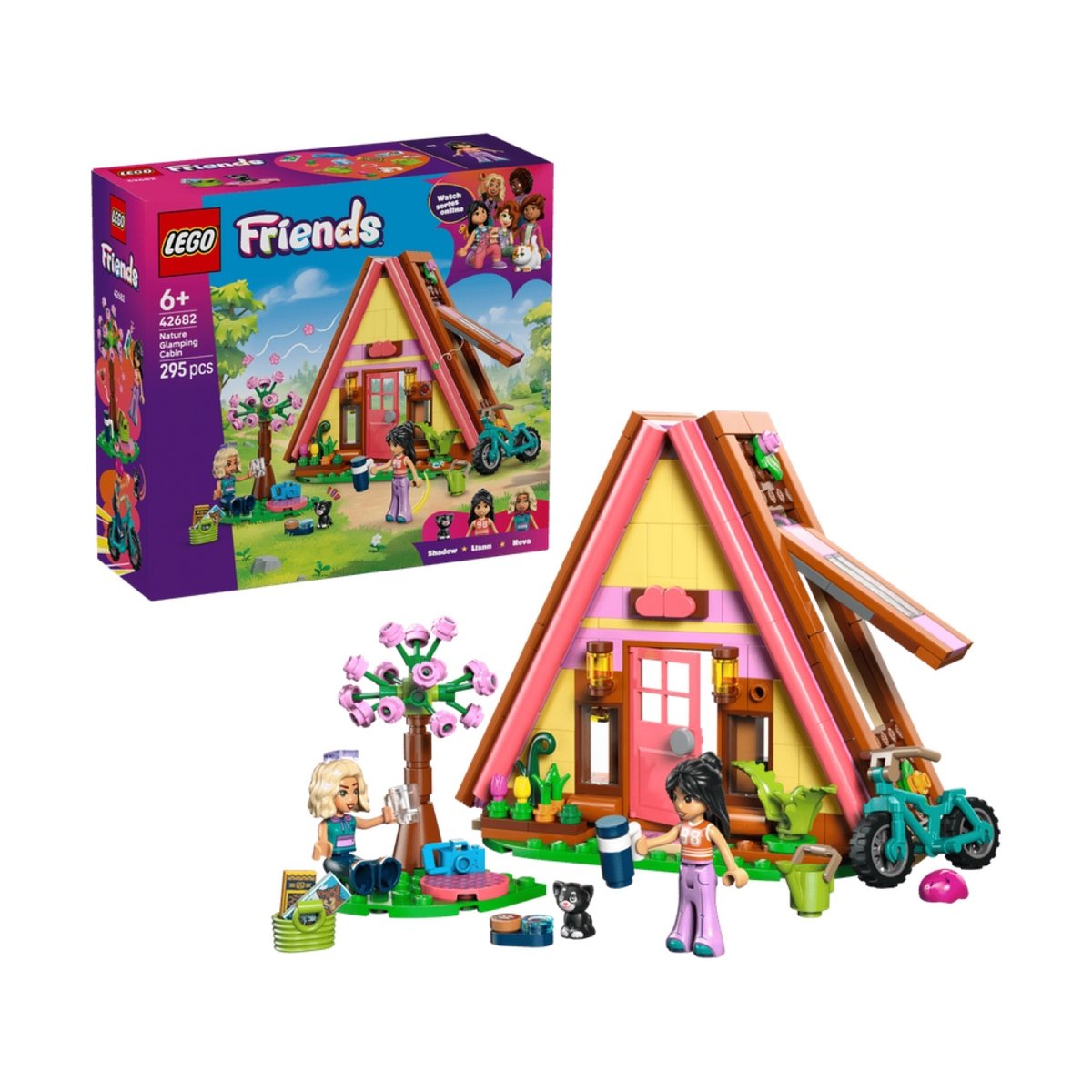 Friends La cabane dans la nature multicolore, LEGO