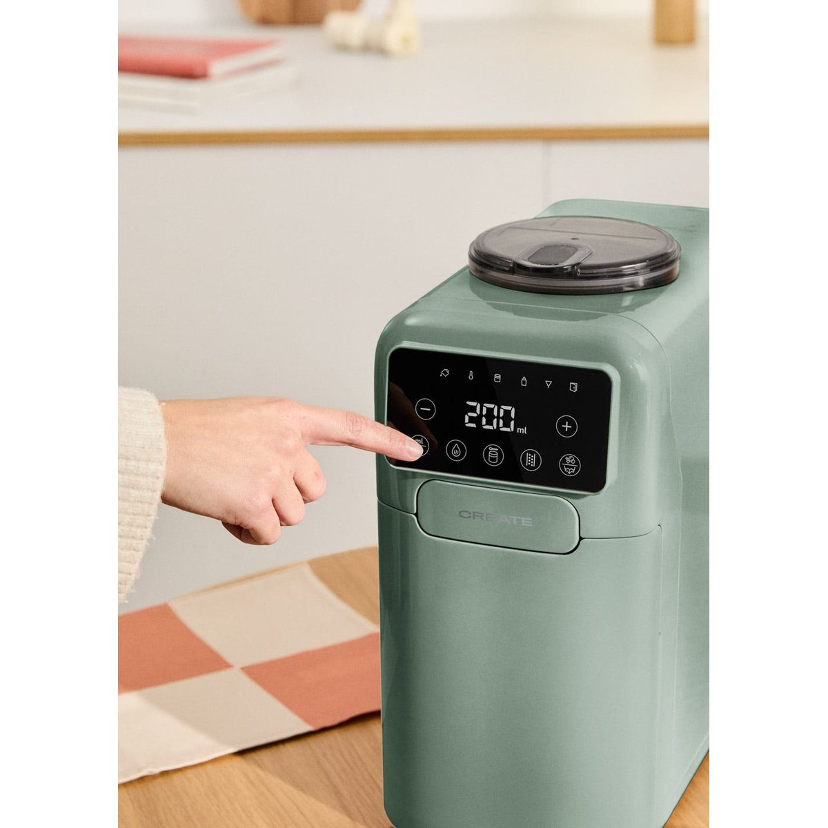 Préparateur automatique biberons BABY THERA MATIC sauge, CREATE