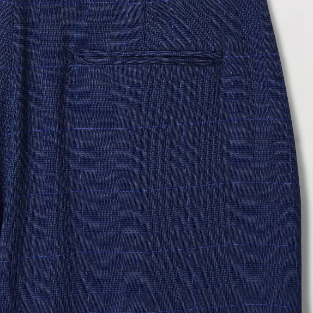 Pantalon tailleur à carreaux cachalot, MONOPRIX