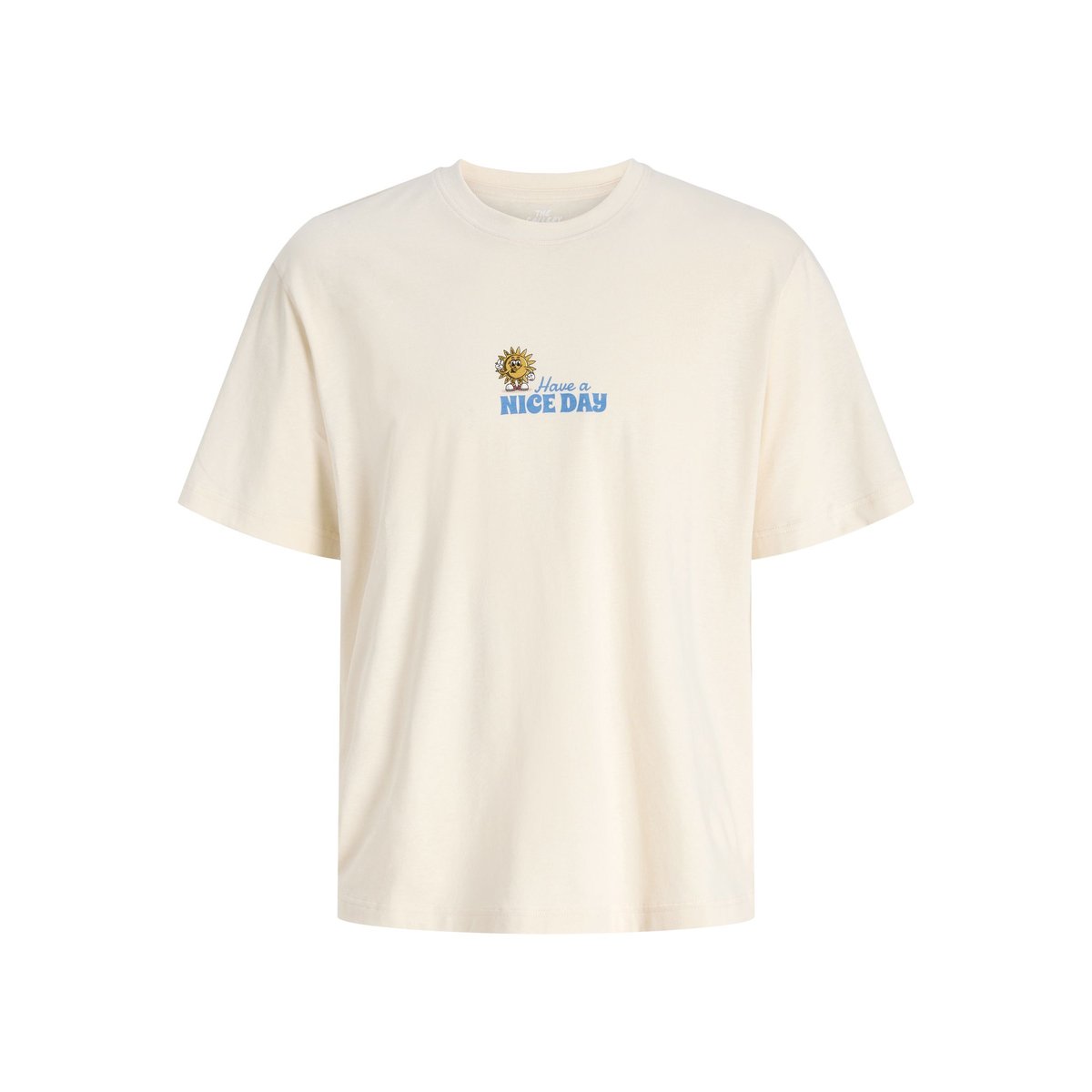 T-Shirt antique white, JACK & JONES JUNIOR