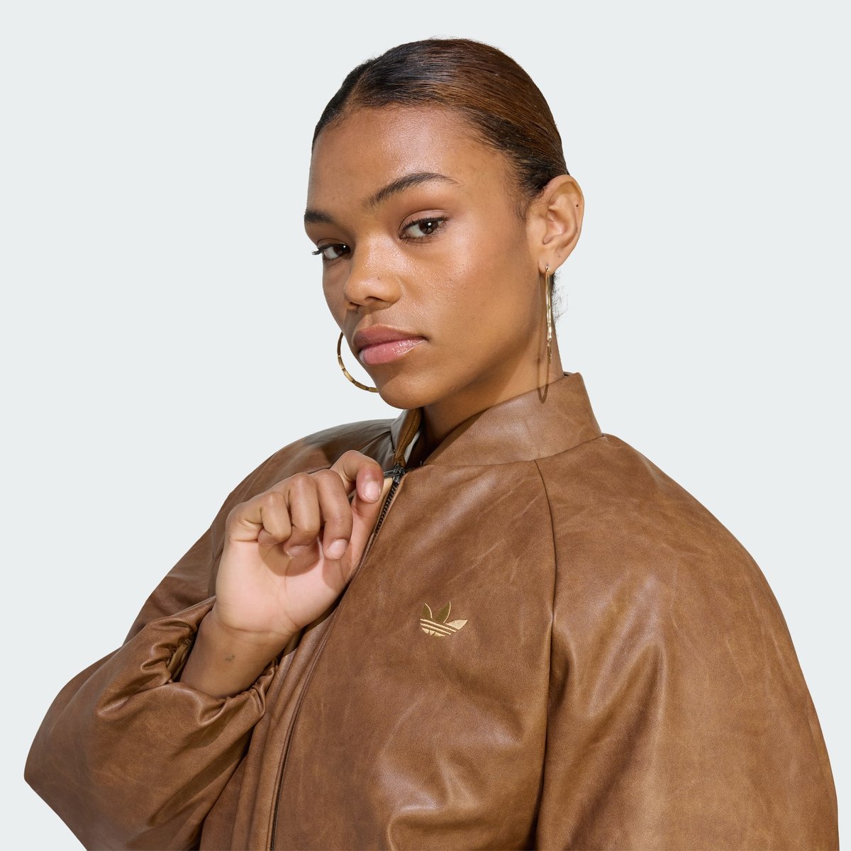 Veste Cropped Sst Veste Cropped Sst brown desert, adidas Originals