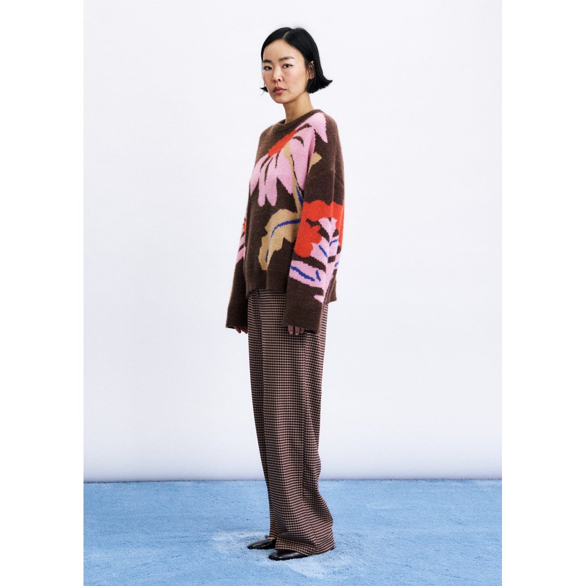 Pull Kumano KUMANO marron chocolat, FRNCH