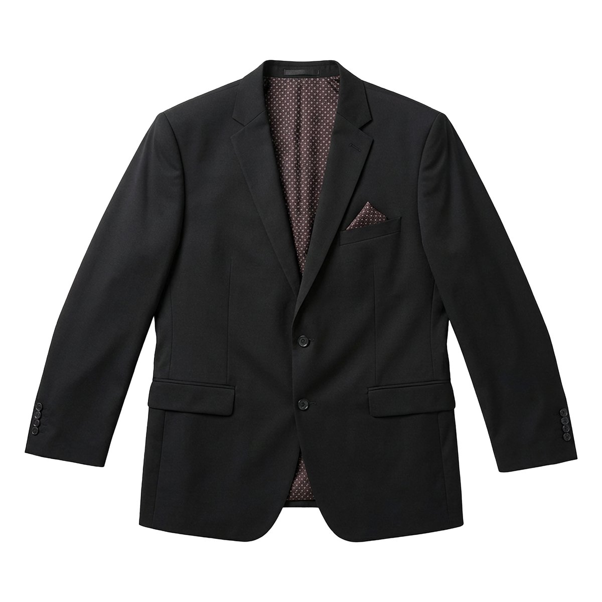 Veste de costume cintrée et extensible TED noir, DUKE
