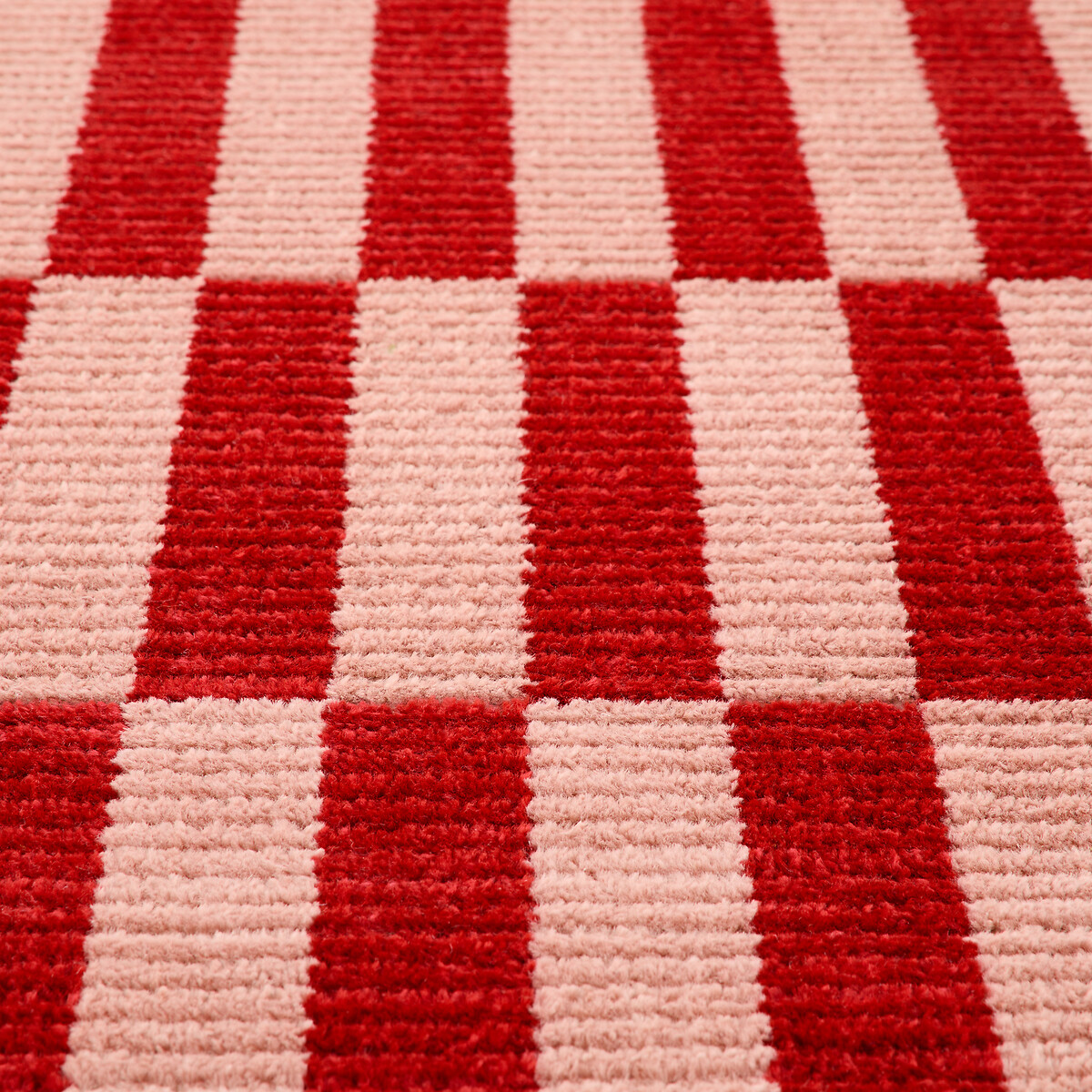 Descente de lit, TABAKA rouge/rose, LA REDOUTE INTERIEURS