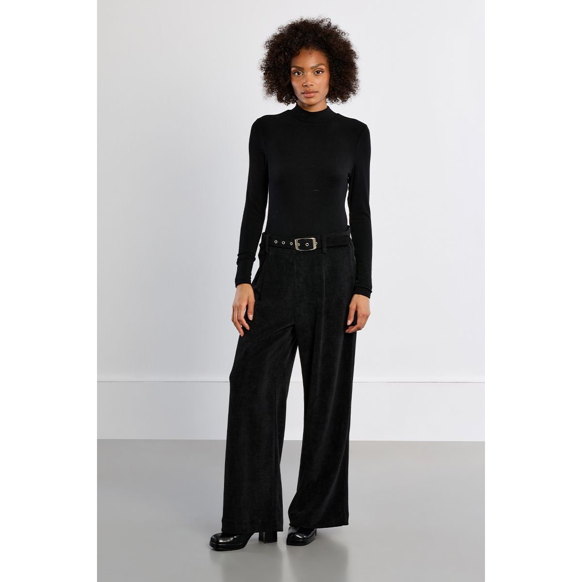 Sous-pull col montant noir, LILI SIDONIO