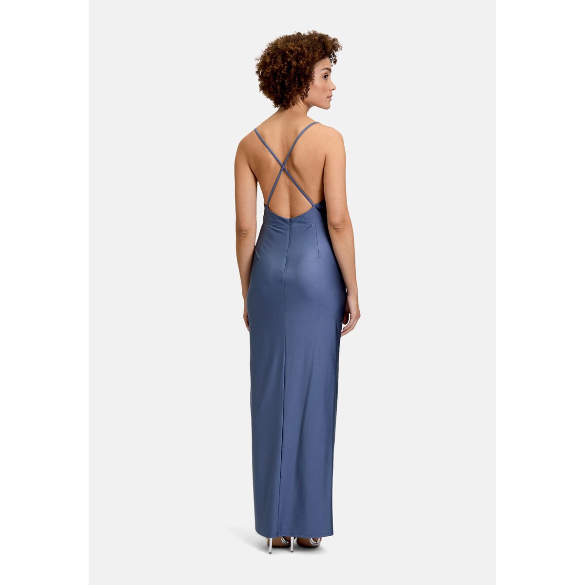 Robe de soirée près du corps blue stone, VERA MONT