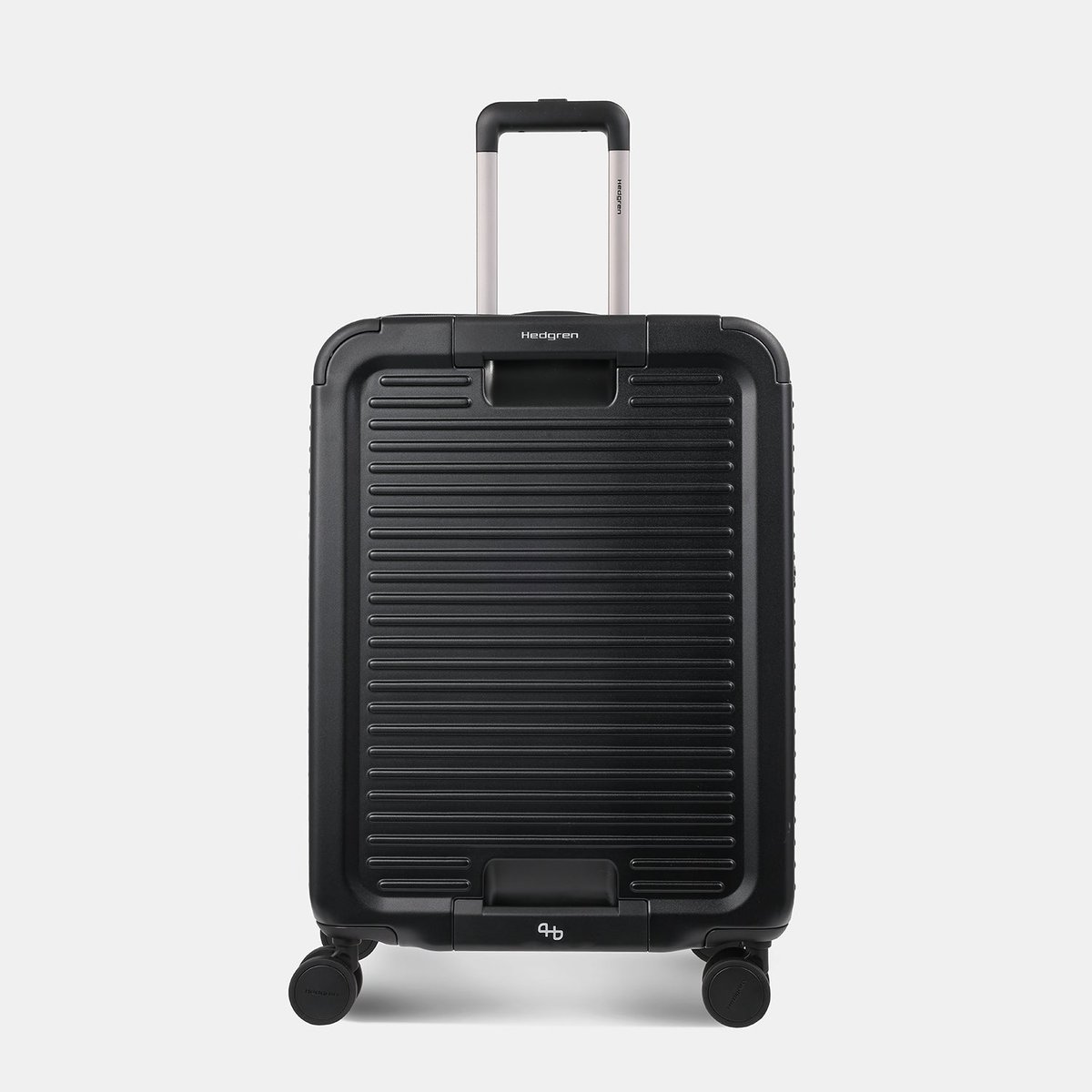 Valise extensible 4 roues taille moyenne black, HEDGREN