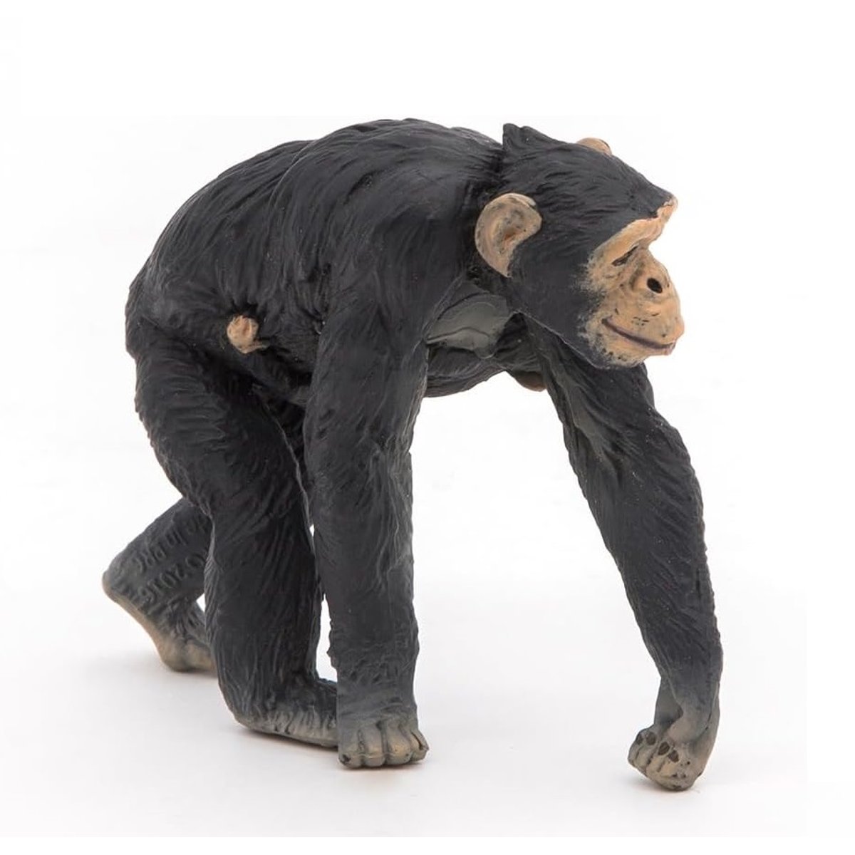 Figurine Chimpanzé et son bébé noir, PAPO
