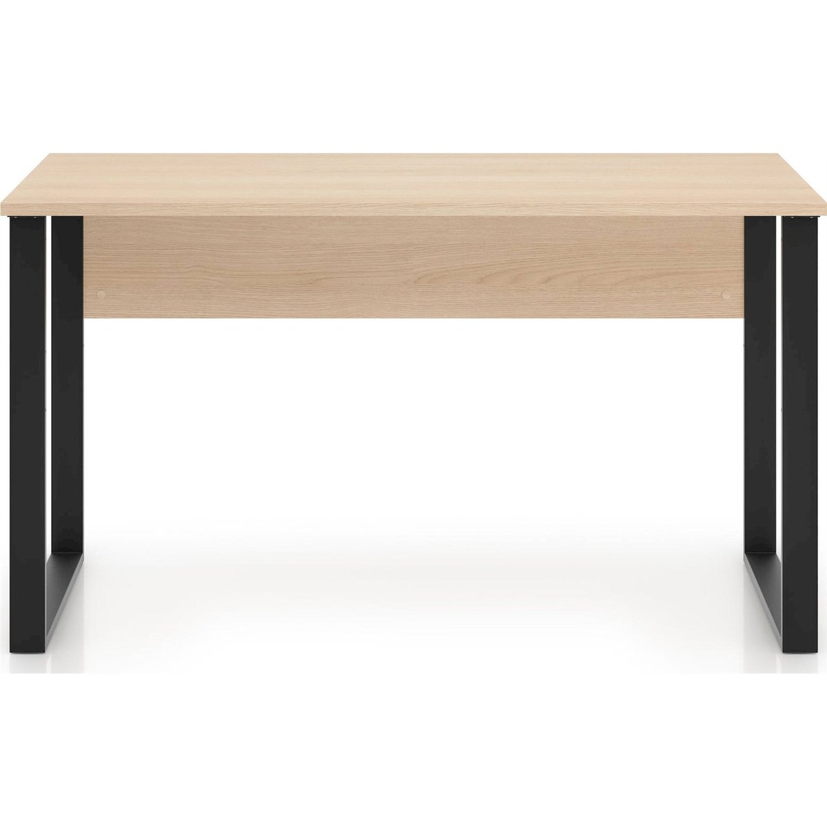 Bureau bois collection ODELIS chêne lindberg et noir, RECOLLECTION
