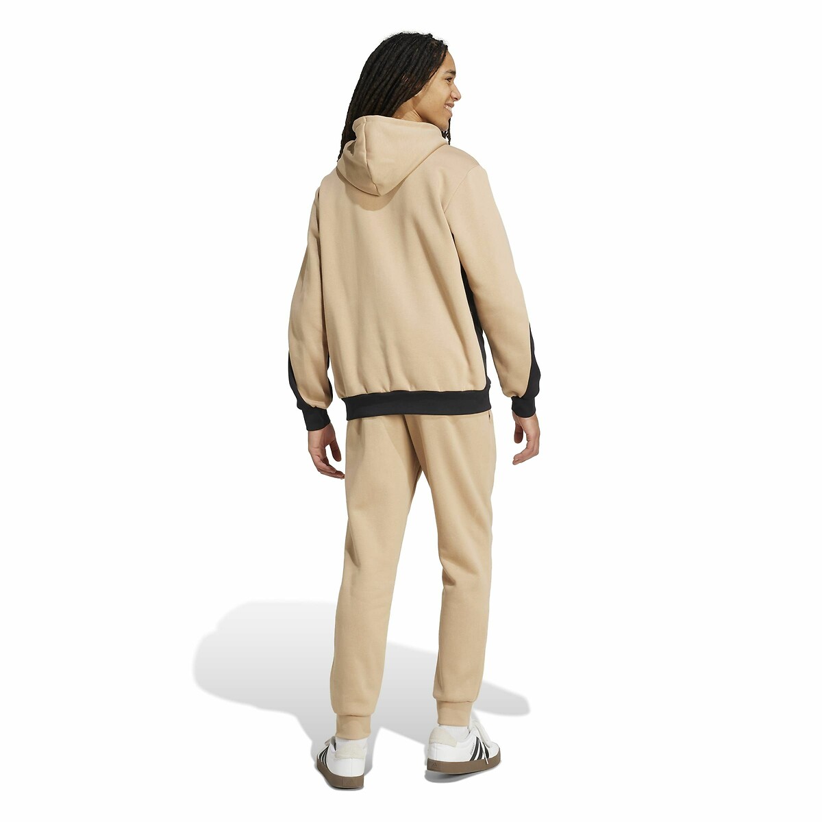 Survêtement à capuche colorblock French terry sable, ADIDAS SPORTSWEAR