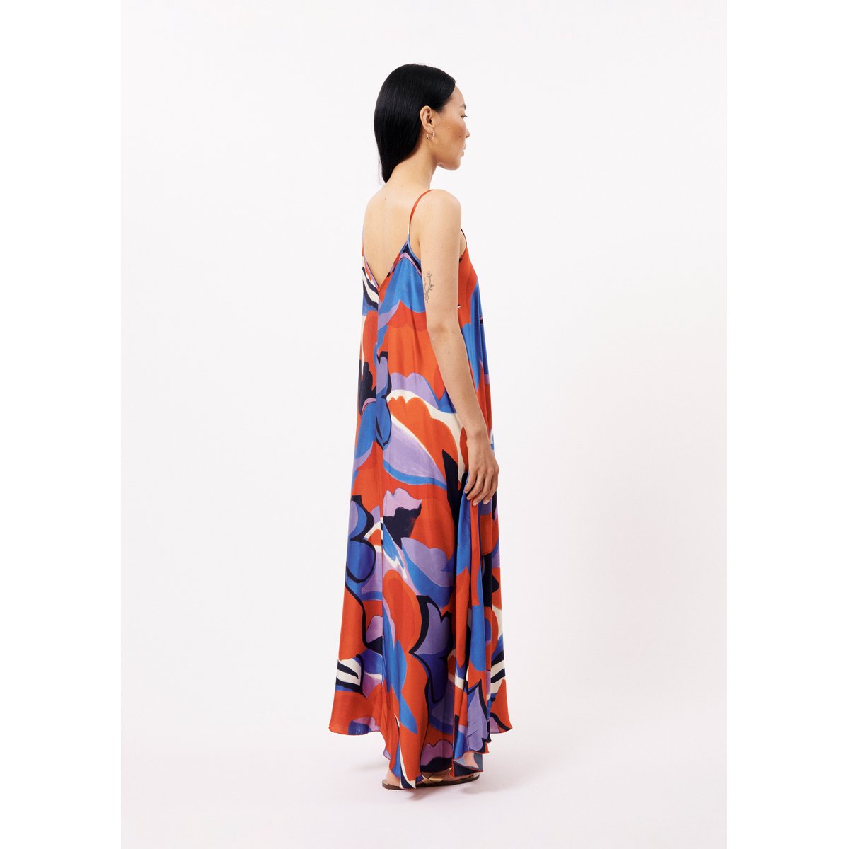 Robes longue ARIA moving flowers, FRNCH