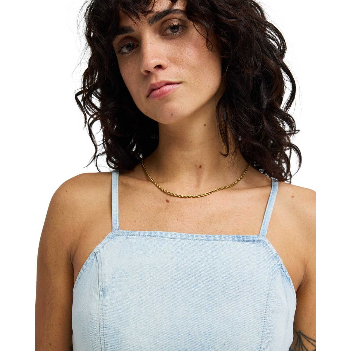 Robe en jean JADE SALTWASHED bleu blue mist, BILLABONG