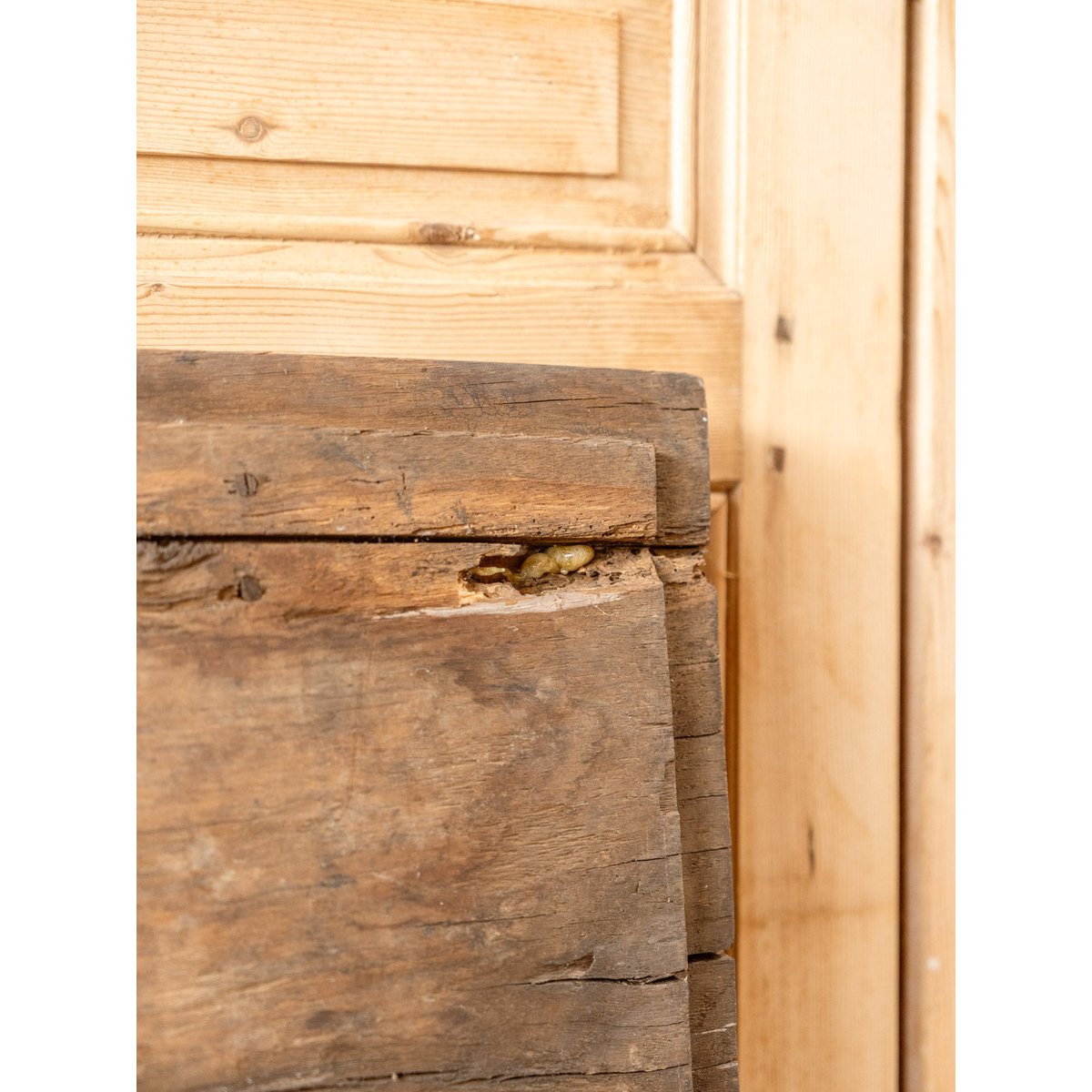 Coffre en bois Lucien N°166 - Bon état bois foncé, DEBONGOUT