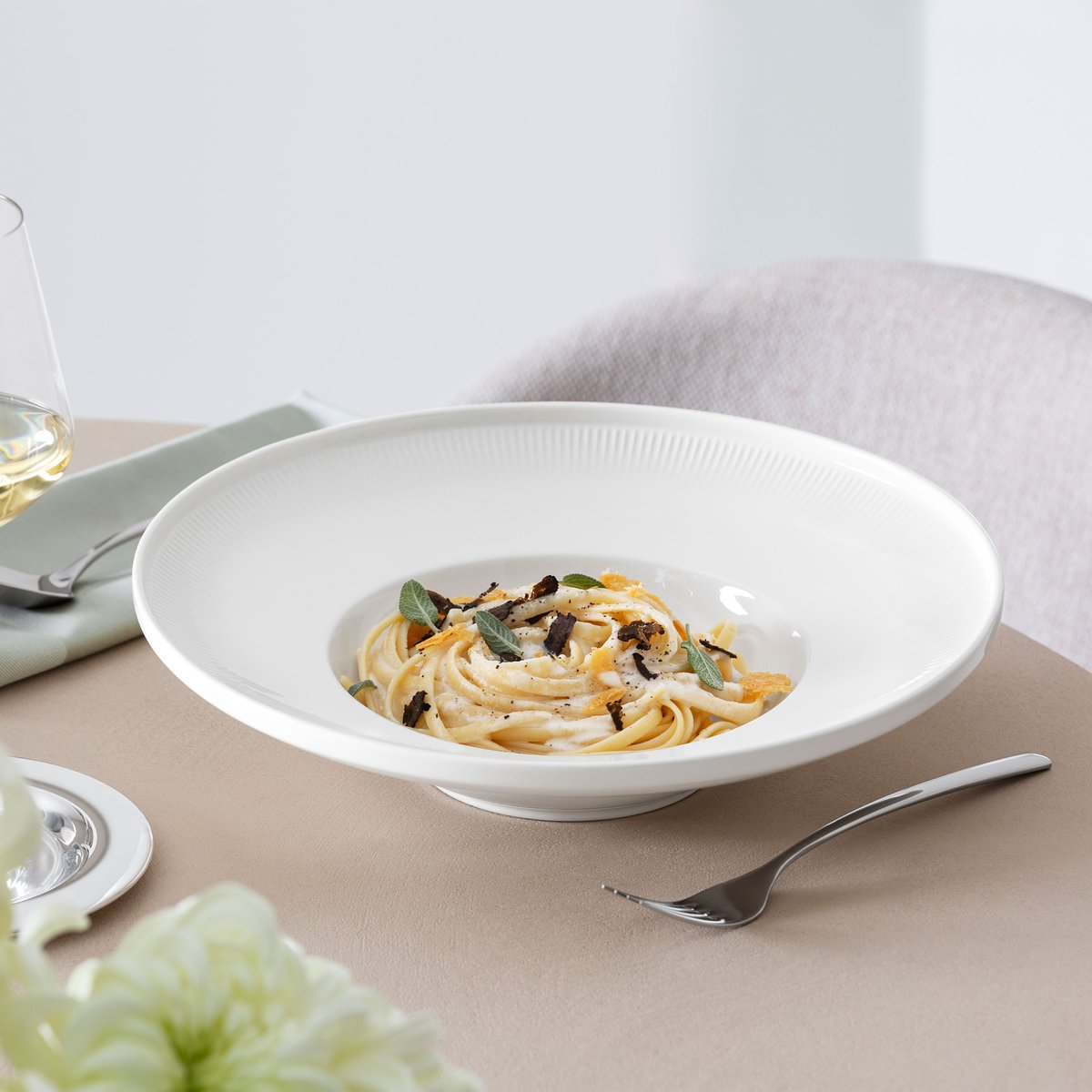 Assiette Creuse AFINA couleur unique, VILLEROY & BOCH