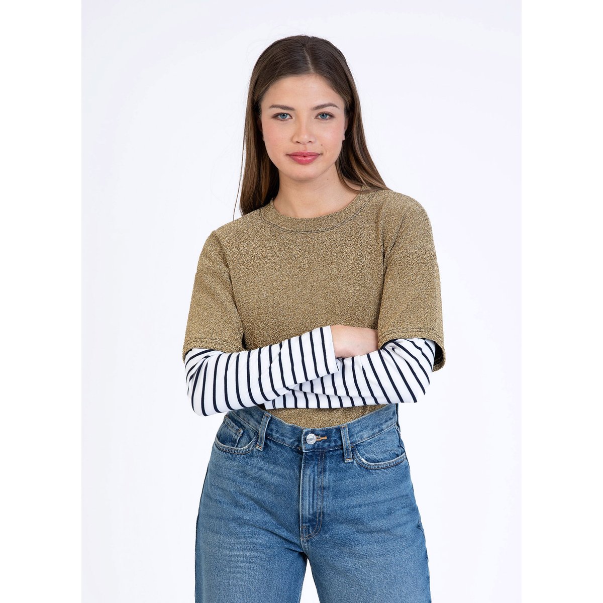 T-shirt ALOISE gold, AN'GE