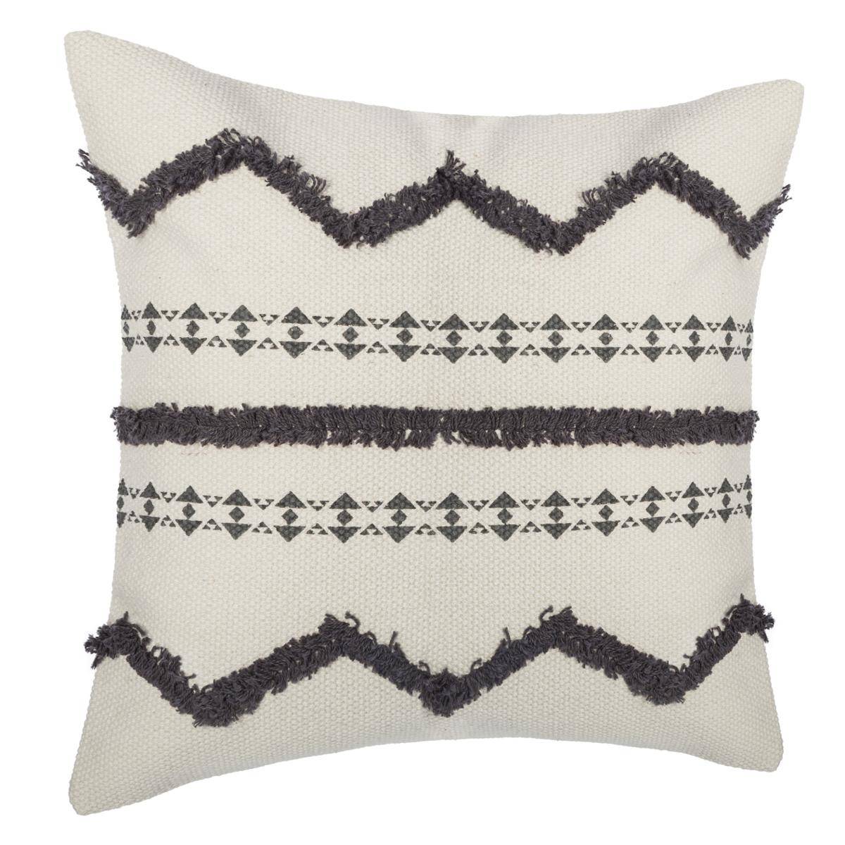 Housse de coussin gris, ATMOSPHERA