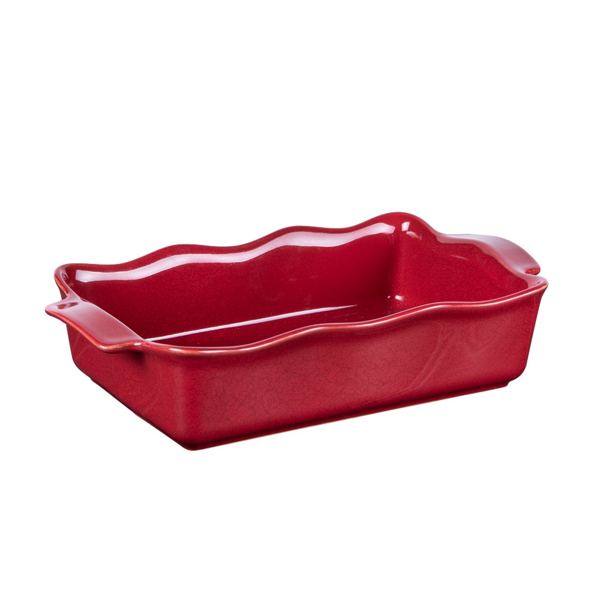 Plat à four rectangle Ely 31x17x7 cm rouge, TABLE PASSION
