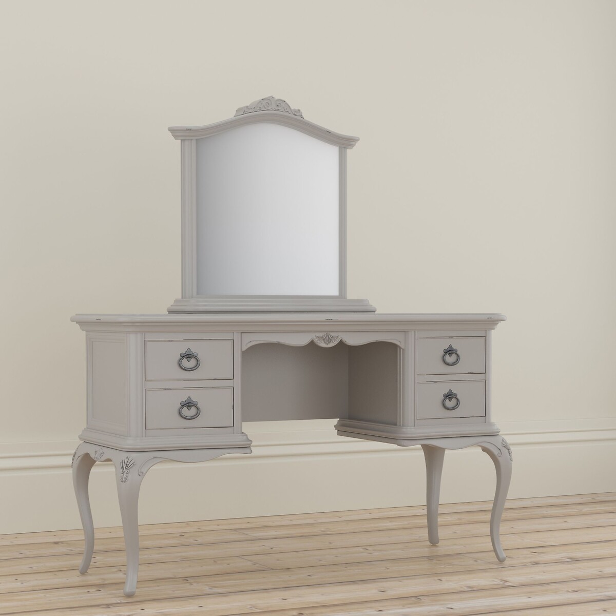 Etienne French-Vintage Dressing Table grey white , WILLIS & GAMBIER