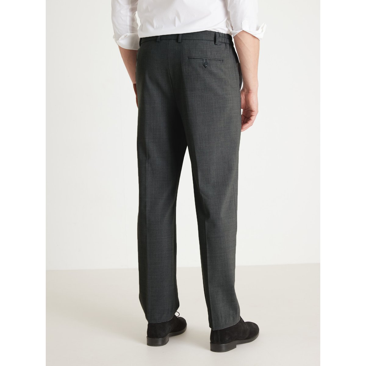 Pantalon ville élastiqué gris, DAXON