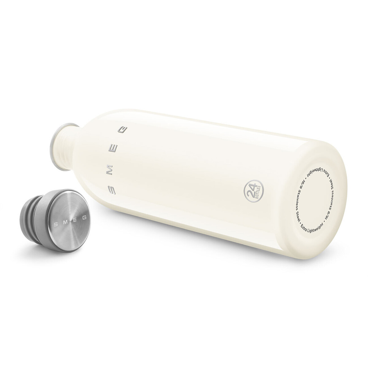 Garrafa Urban, 1000 ml, SMEG creme, SMEG