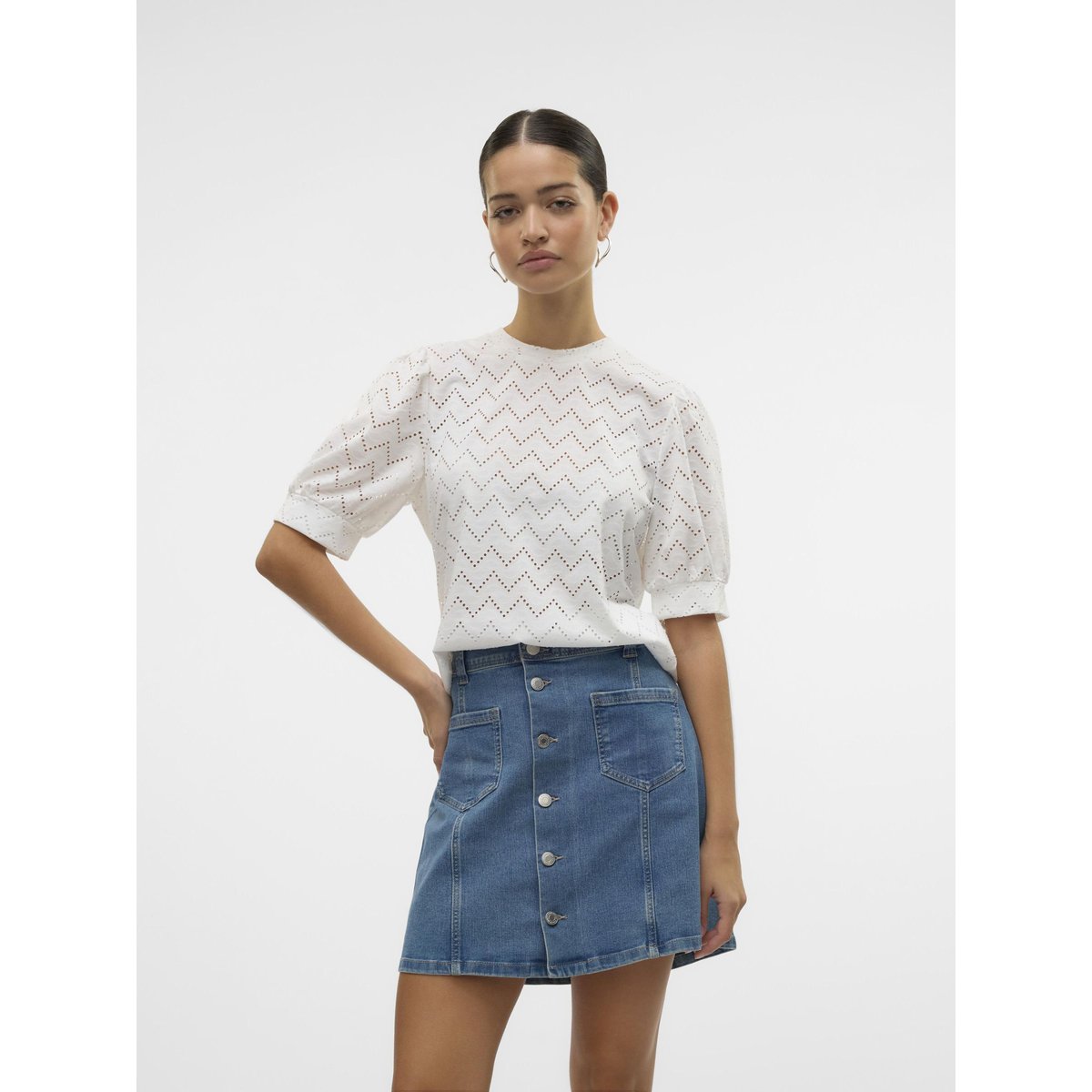 Top snow white, VERO MODA
