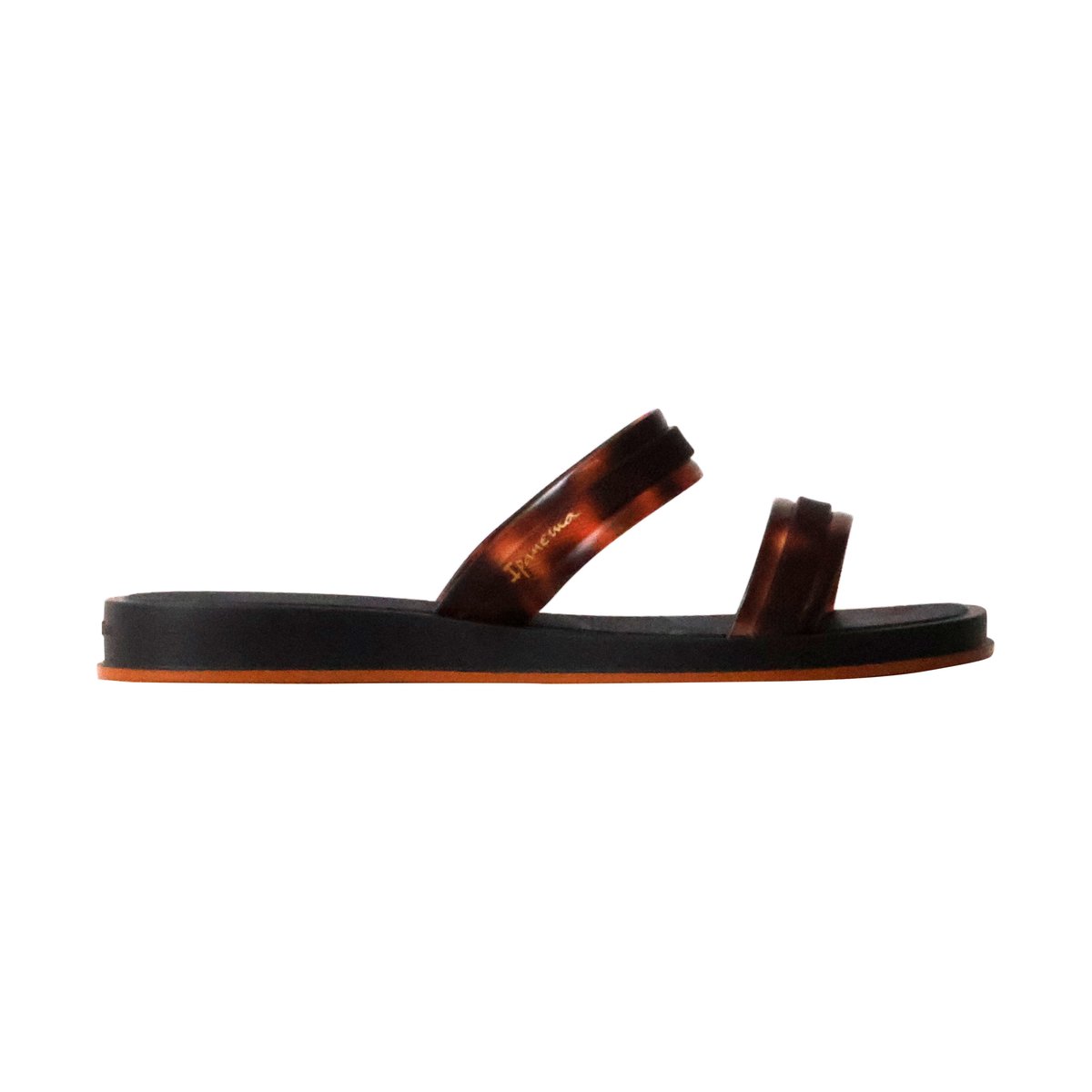 Sandales à Enfiler Glow Trendy Slide noir/turtle/marron, IPANEMA