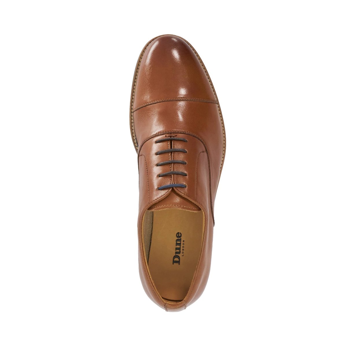 Chaussures Richelieu à lacets en cuir - STANLAKES tan-leather, DUNE LONDON