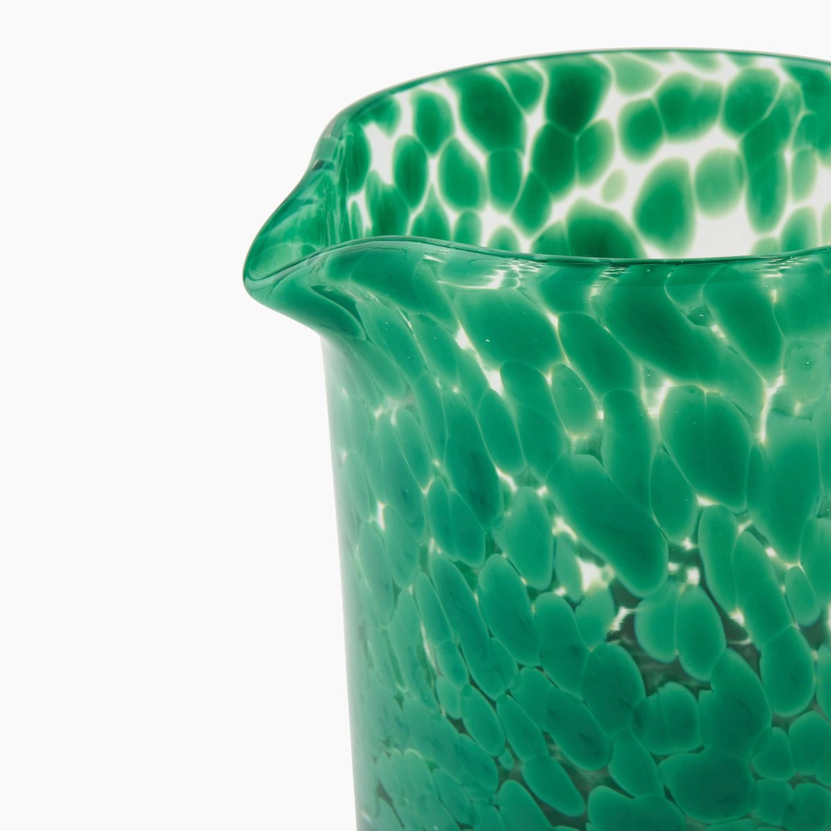 Pichet finition tachetée, 1,1l vert melange, MONOPRIX