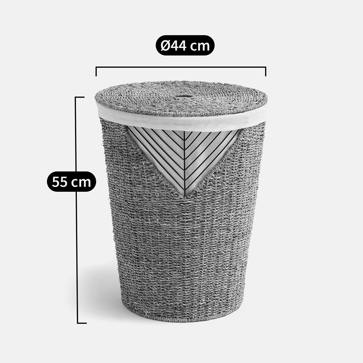 Panier à linge tressée, TRESSIE naturel, LA REDOUTE INTERIEURS