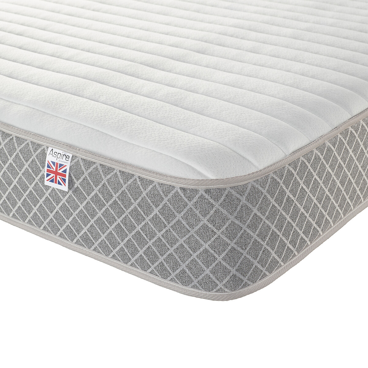 Hybrid Dual Layer Pro Eco Foam Mattress white, ASPIRE