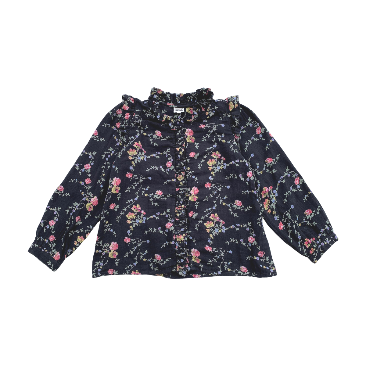 Chemise enfant - Très bon état noir, BONTON