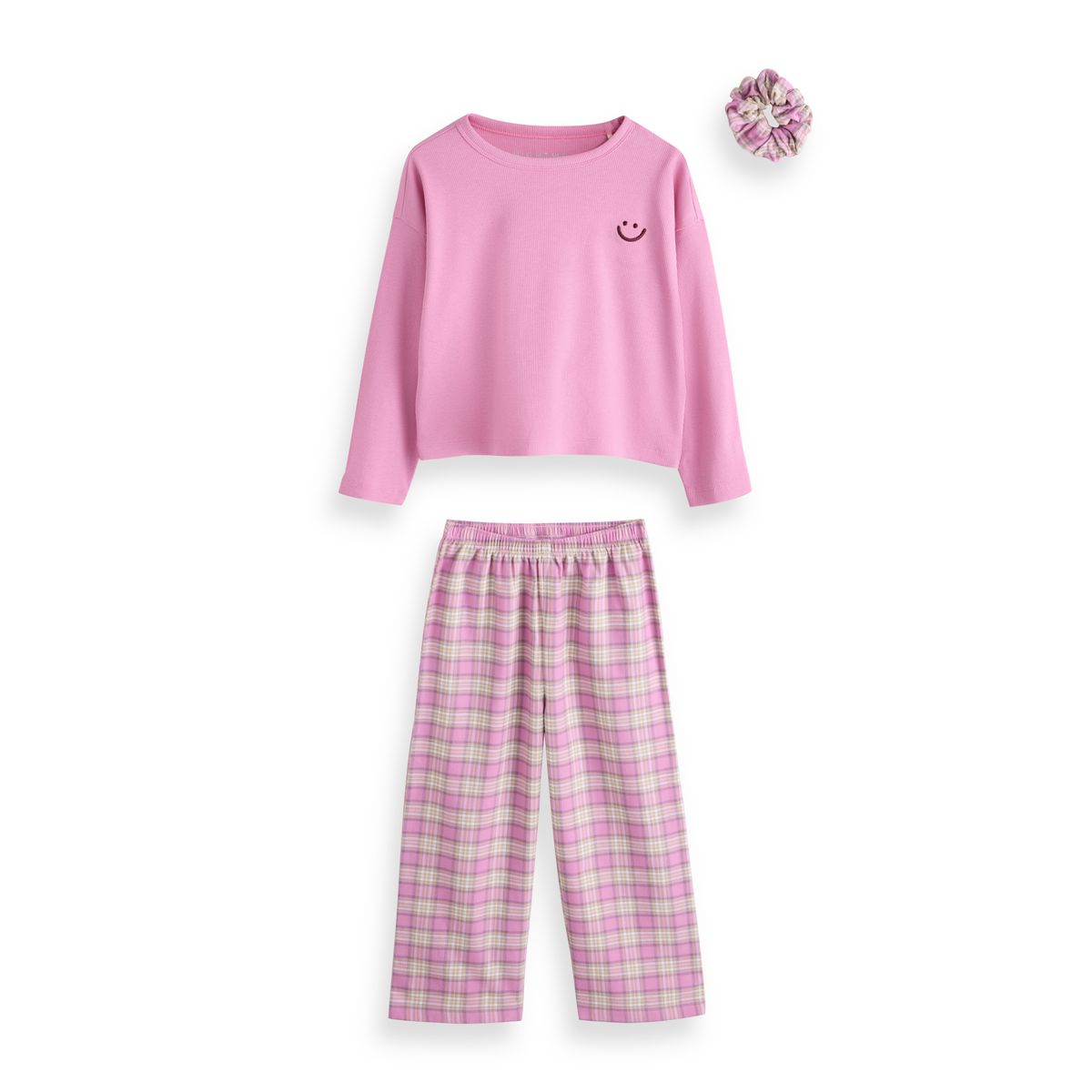 Pyjama large tissé, lot de 2 rose, NEXT