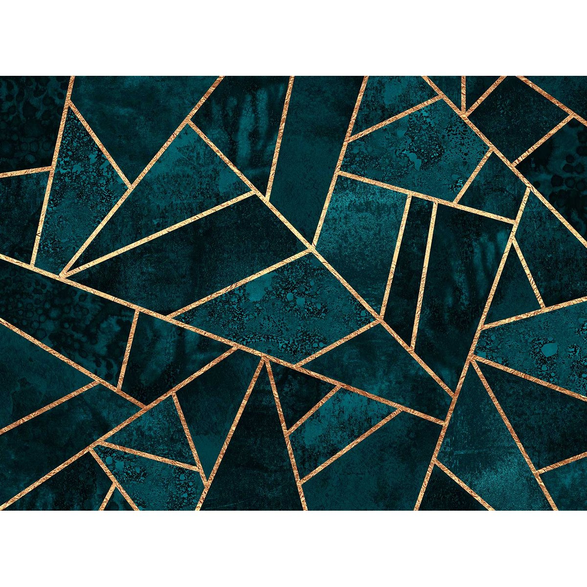 Papier peint pierre profonde intissé, HEXOA