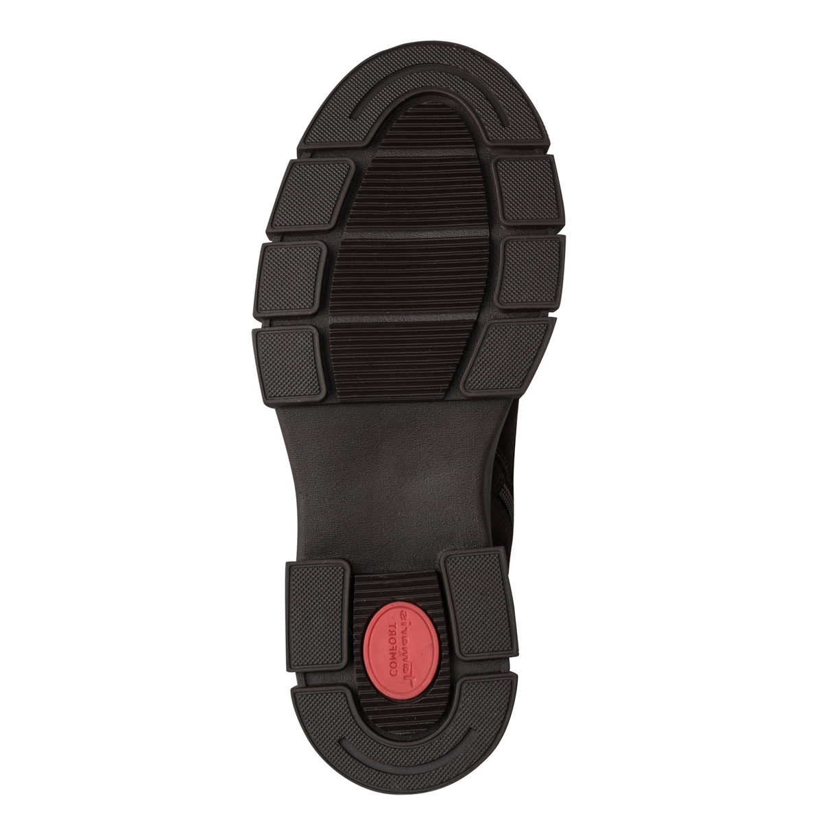 Bottine comfort weite marron antilope combiné, TAMARIS