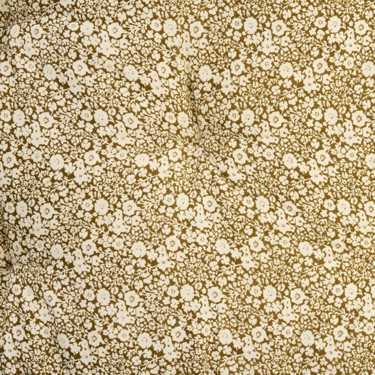 Matelas de sol imprimé petites fleurs caramel, MADAM STOLTZ