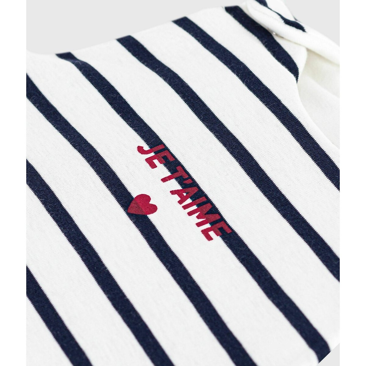 Gigoteuse en coton rayée rayé bleu, PETIT BATEAU